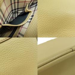 Burberry Shoulder Bag Leather Women's