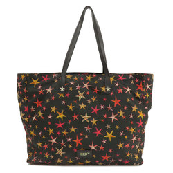 Red Valentino Star Motif Tote Bag Nylon Material Women's