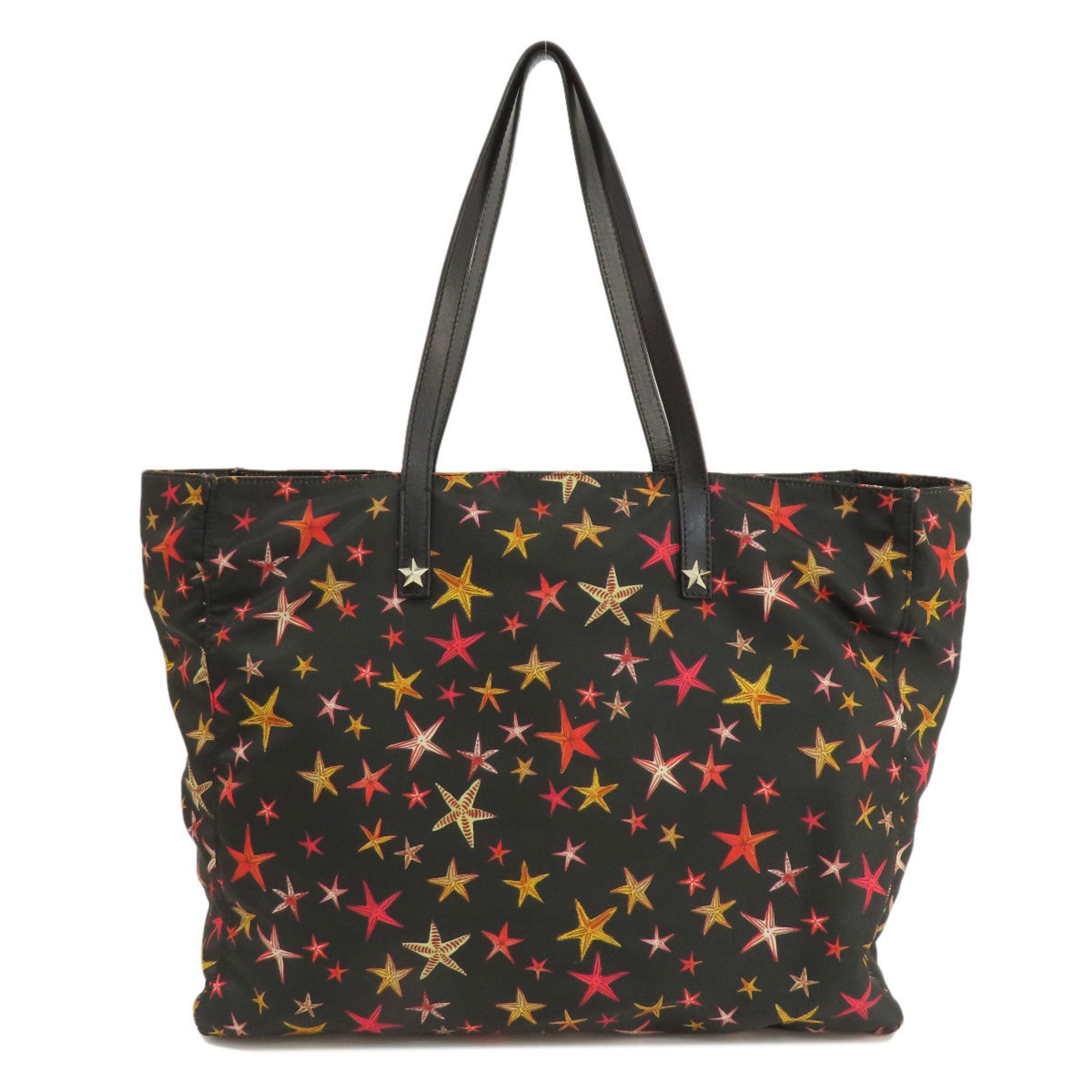 Red Valentino Star Motif Tote Bag Nylon Material Women's