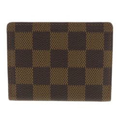 Louis Vuitton N62925 Ludlow Damier Ebene Wallet/Coin Case Canvas for Women