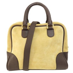 Loewe Amazona handbag suede women's