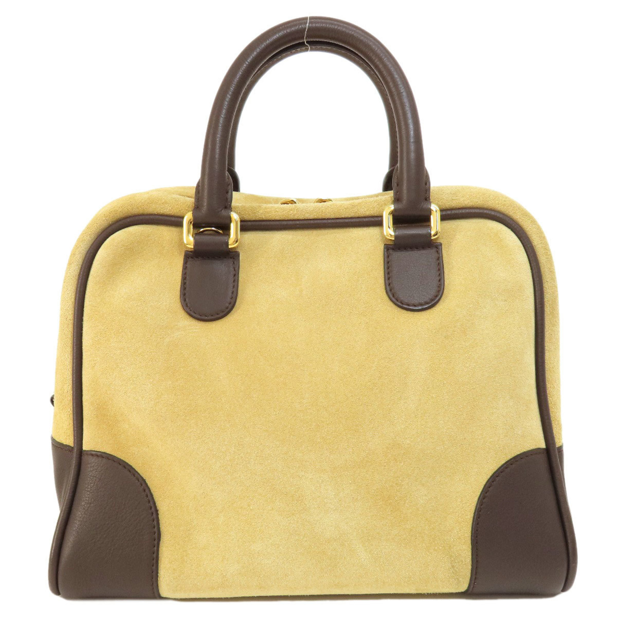 Loewe Amazona handbag suede women's