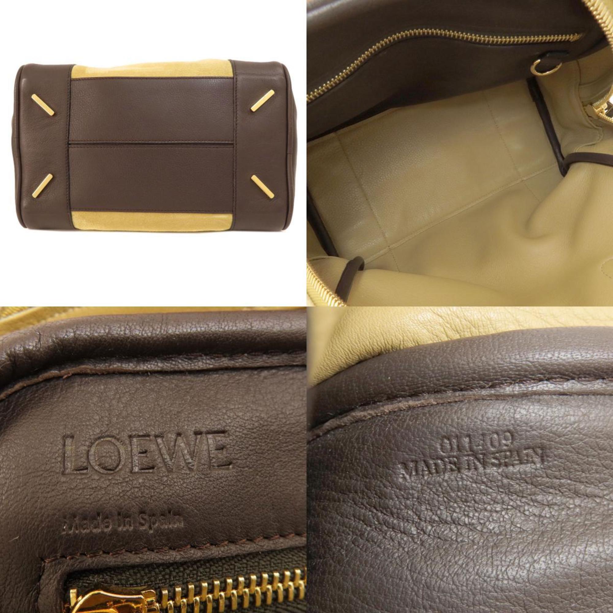 Loewe Amazona handbag suede women's