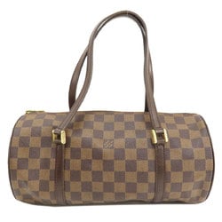 Louis Vuitton N51303 Papillon 30 Damier Ebene Tote Bag Canvas Women's