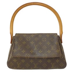 Louis Vuitton M51147 Looping Monogram Handbag Canvas Women's