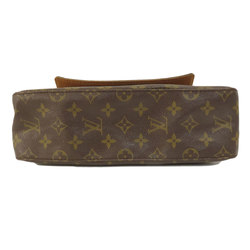 Louis Vuitton M51147 Looping Monogram Handbag Canvas Women's