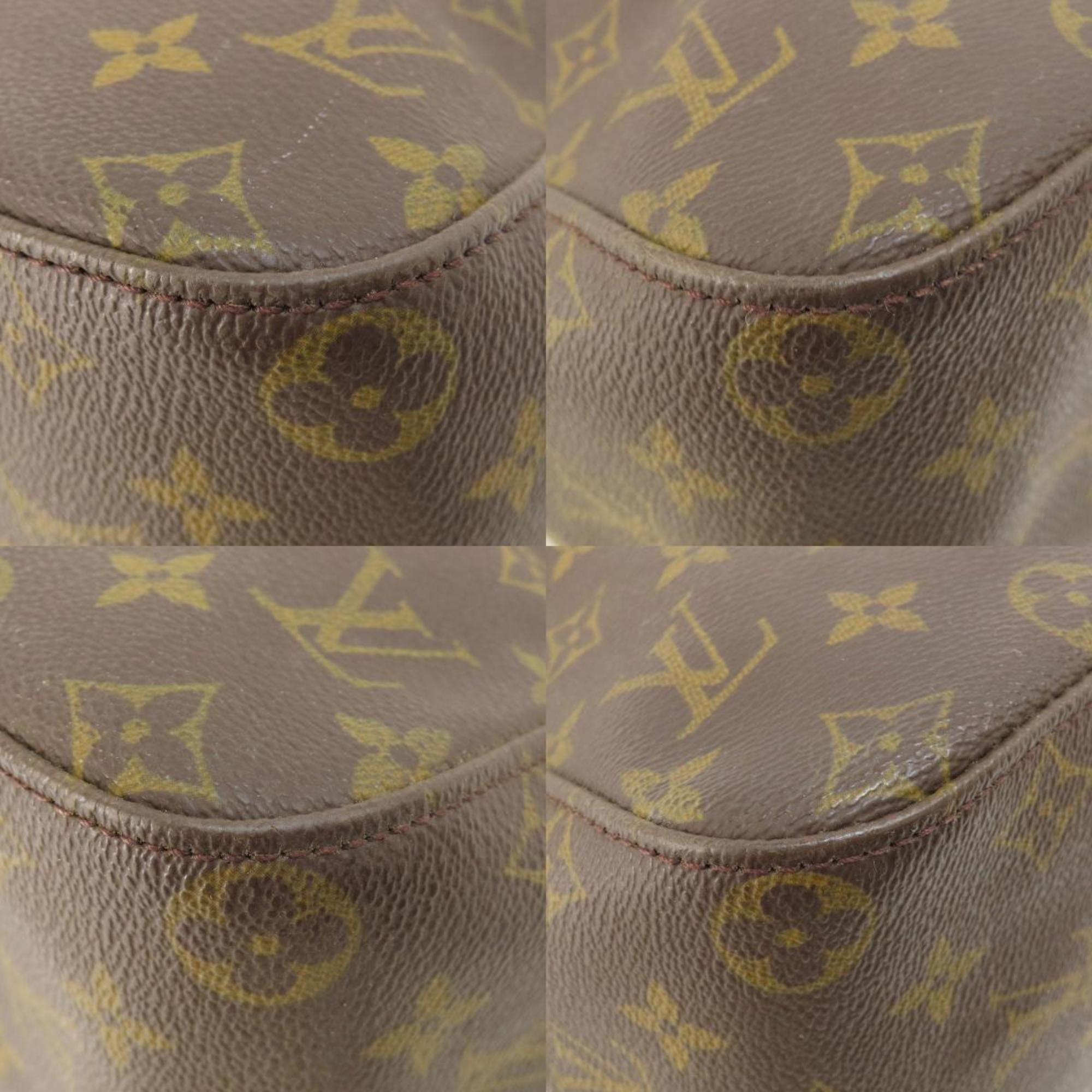 Louis Vuitton M51145 Looping GM Monogram Tote Bag Canvas Women's