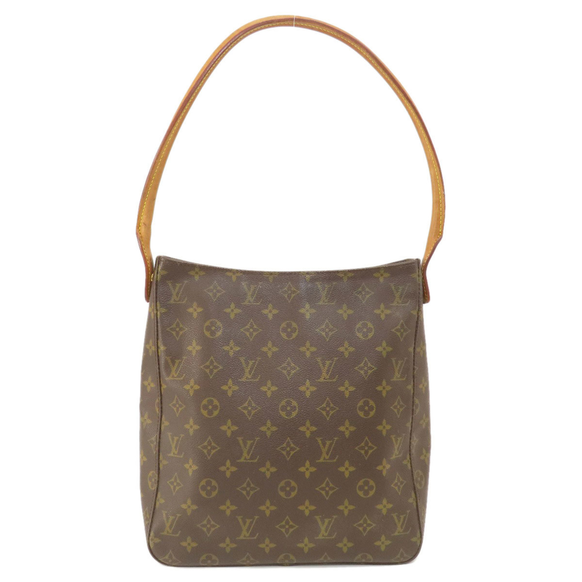 Louis Vuitton M51145 Looping GM Monogram Tote Bag Canvas Women's