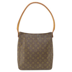 Louis Vuitton M51145 Looping GM Monogram Tote Bag Canvas Women's