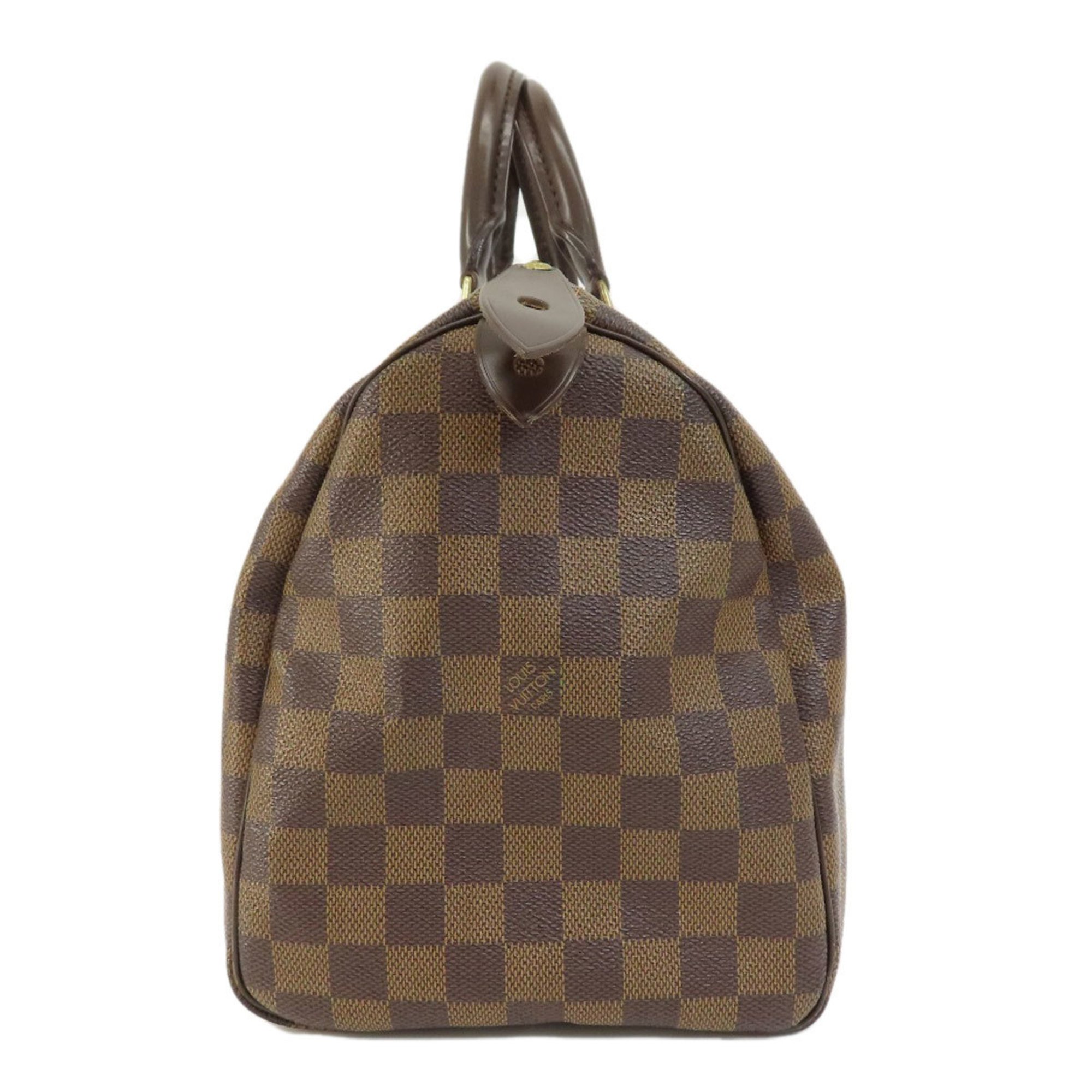 Louis Vuitton N41531 Speedy 30 Damier Ebene Boston Bag Canvas Women's