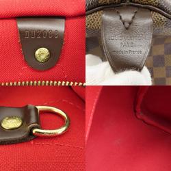 Louis Vuitton N41531 Speedy 30 Damier Ebene Boston Bag Canvas Women's