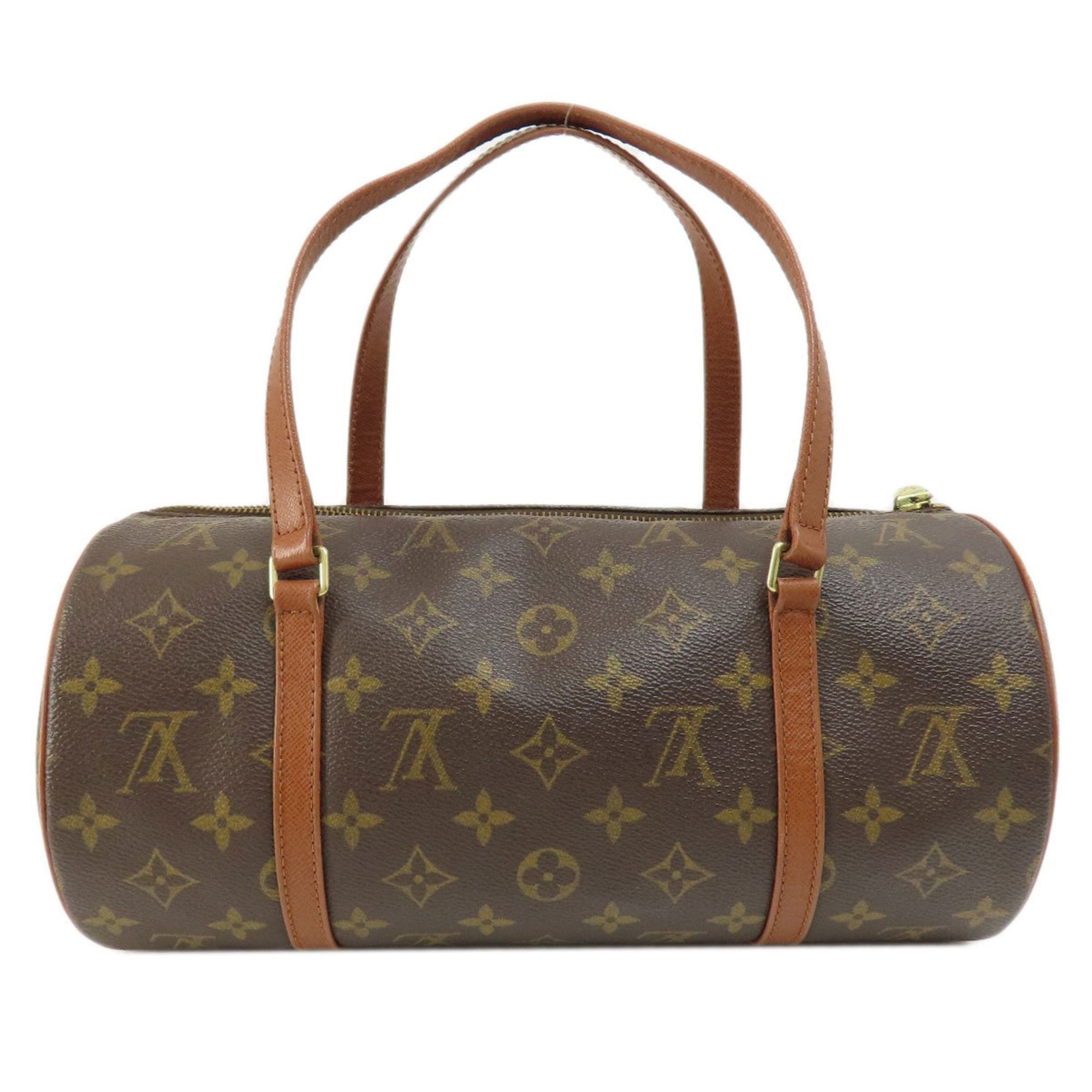 Louis Vuitton Papillon 30 Old Monogram Handbag Canvas Women's