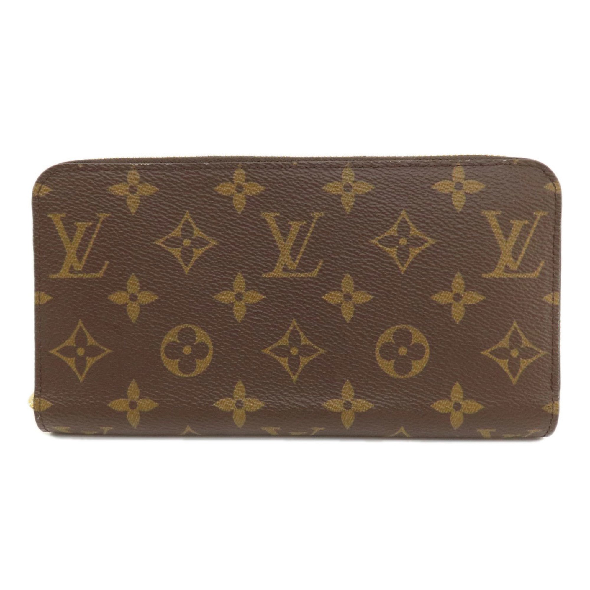 Louis Vuitton M41616 Zippy Wallet Monogram Long Canvas Women's