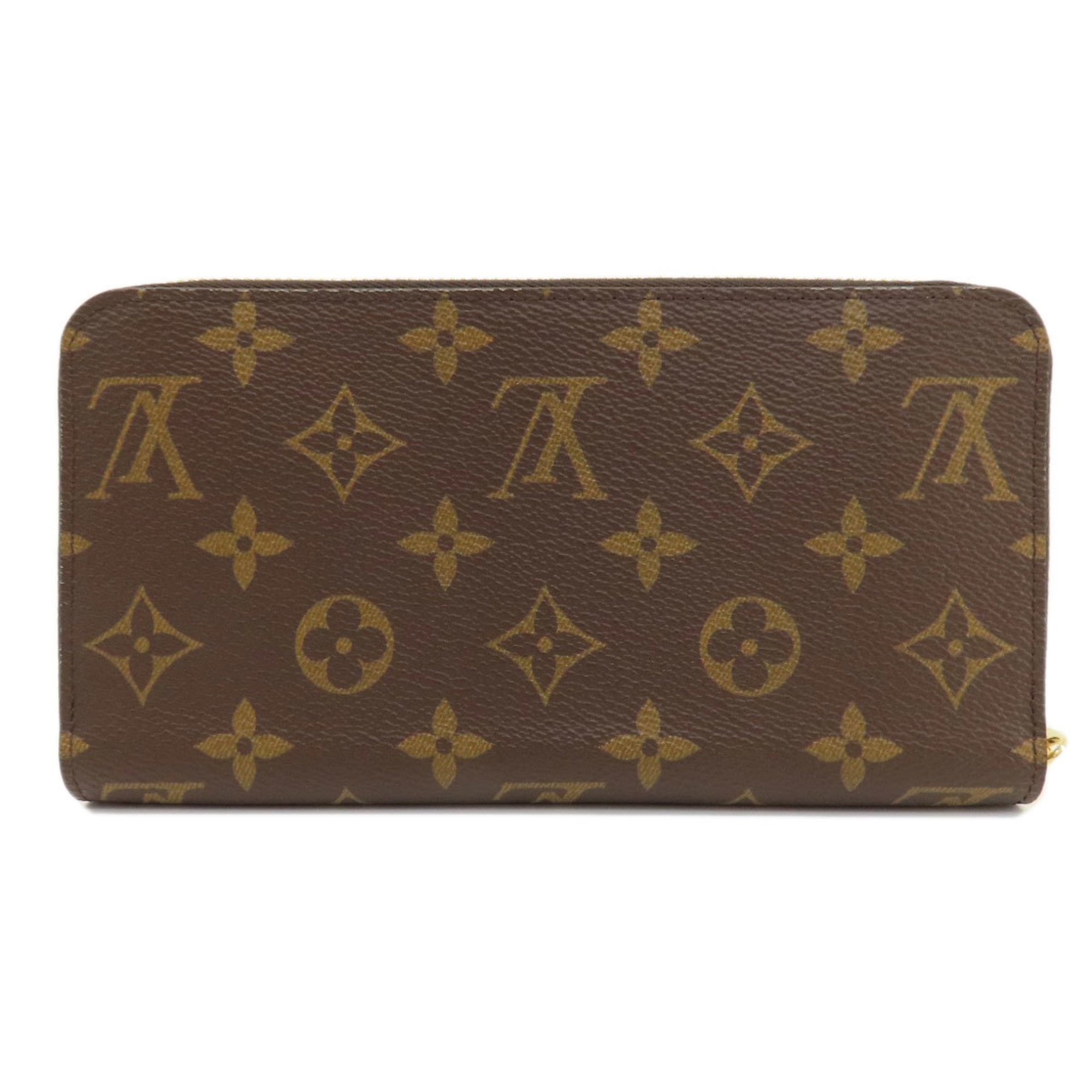 Louis Vuitton M41616 Zippy Wallet Monogram Long Canvas Women's