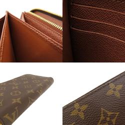 Louis Vuitton M41616 Zippy Wallet Monogram Long Canvas Women's