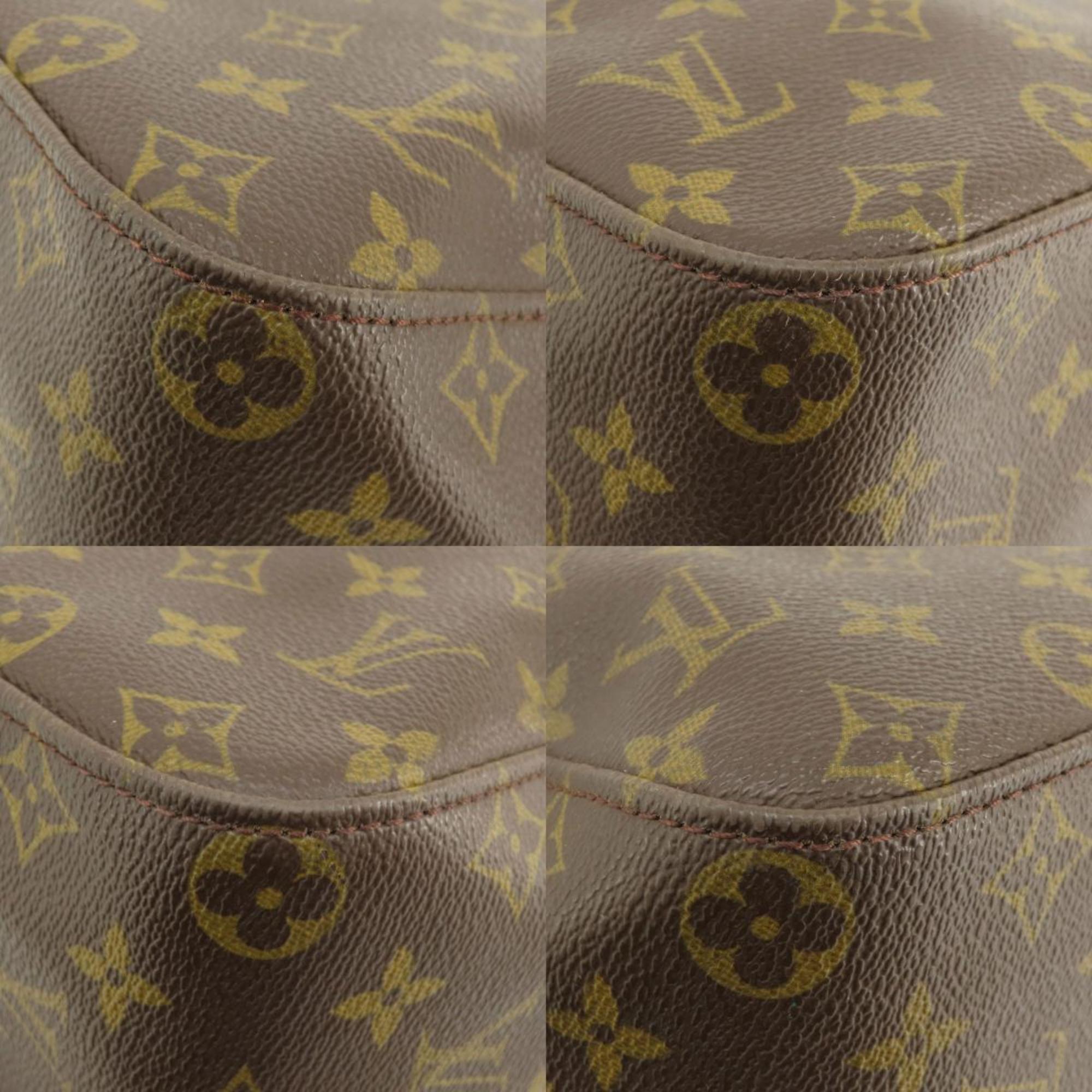 Louis Vuitton M51145 Looping GM Monogram Tote Bag Canvas Women's