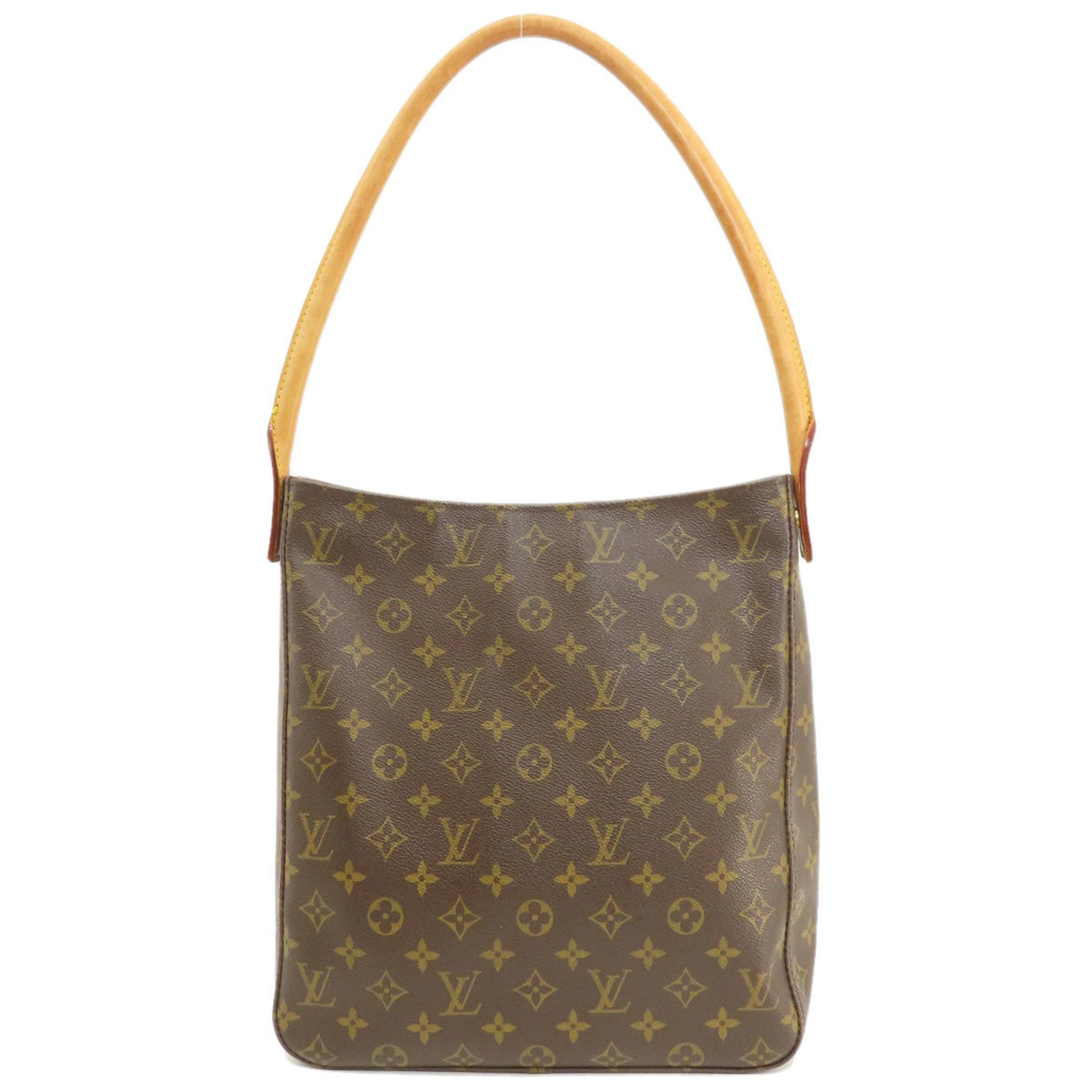 Louis Vuitton M51145 Looping GM Monogram Tote Bag Canvas Women's