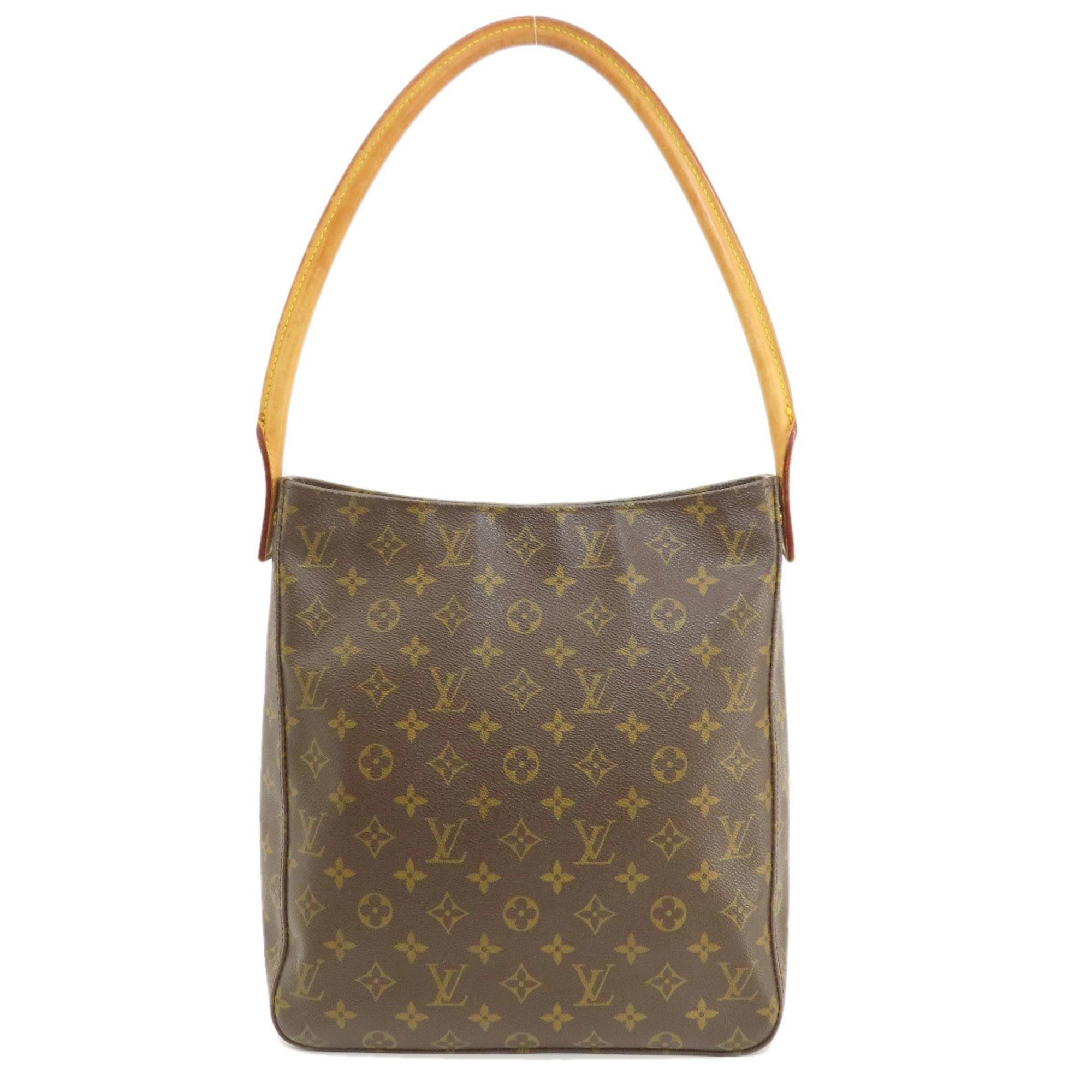 Louis Vuitton M51145 Looping GM Monogram Tote Bag Canvas Women's