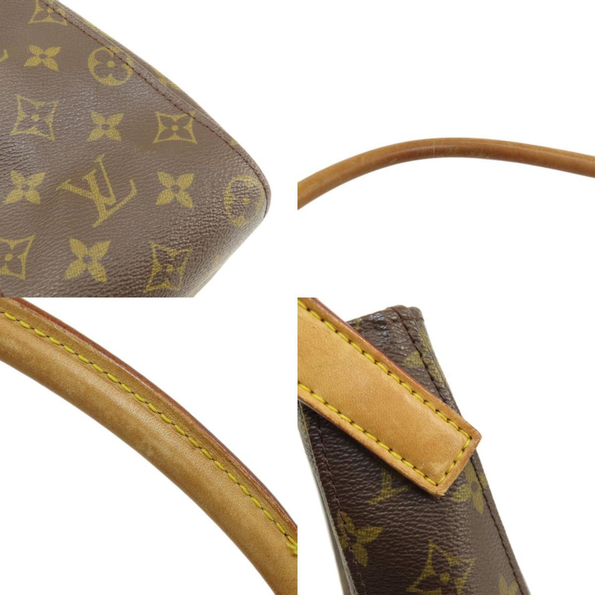 Louis Vuitton M51145 Looping GM Monogram Tote Bag Canvas Women's