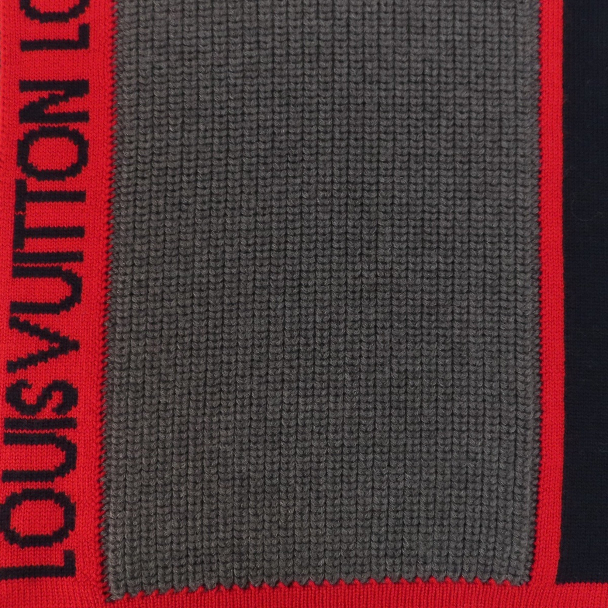 Louis Vuitton M71255 Elshape LV Generation Scarf Wool Women's