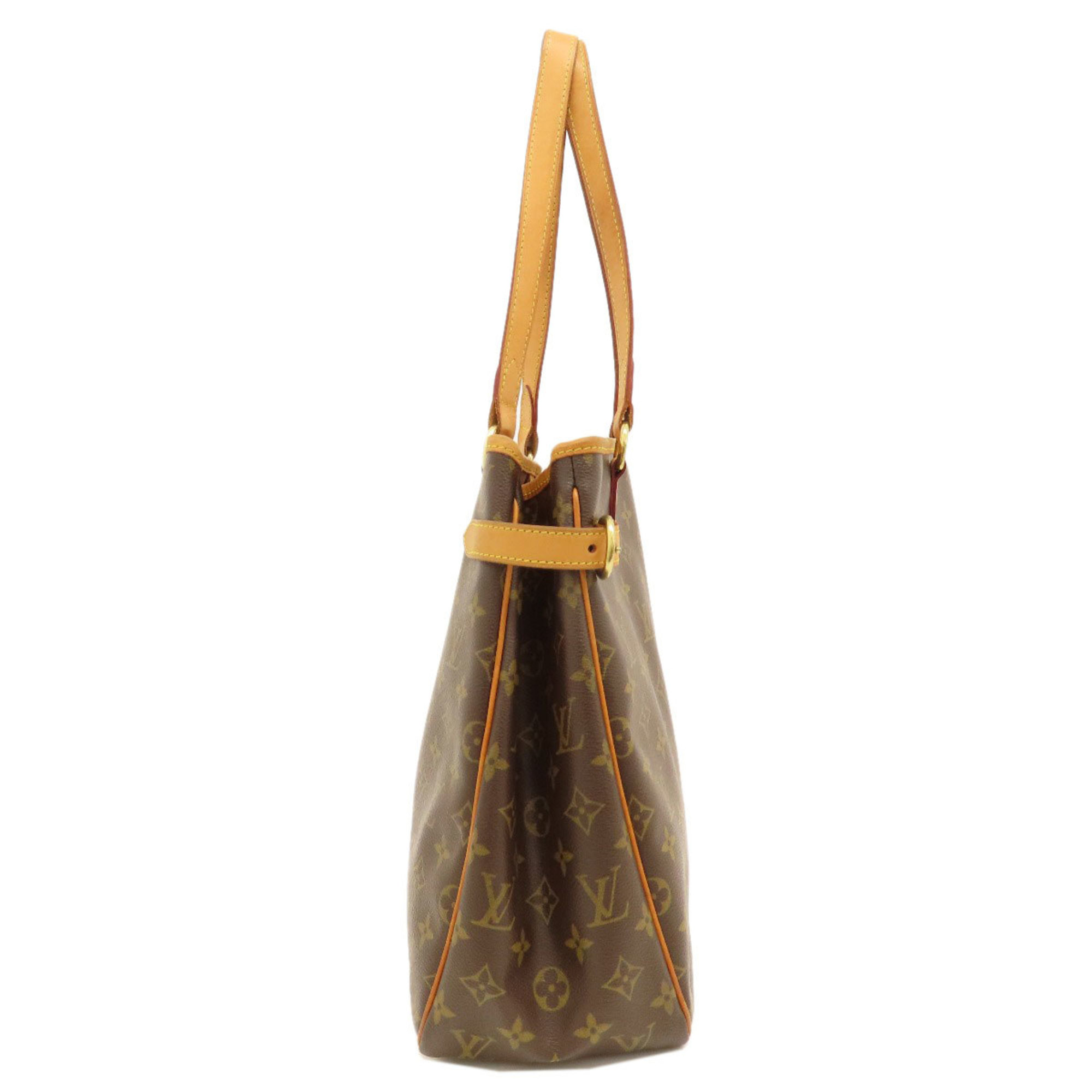 Louis Vuitton M51153 Batignolles Vertical Monogram Tote Bag Canvas Women's