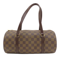 Louis Vuitton N51303 Papillon 30 Damier Ebene Handbag Canvas Women's