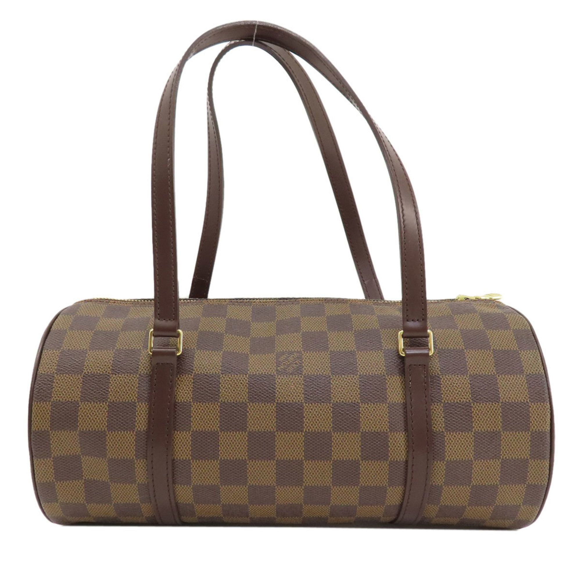 Louis Vuitton N51303 Papillon 30 Damier Ebene Handbag Canvas Women's