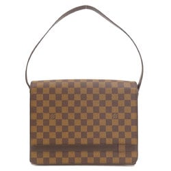 Louis Vuitton N51161 Tribeca Carre Damier Ebene Shoulder Bag Canvas Women's