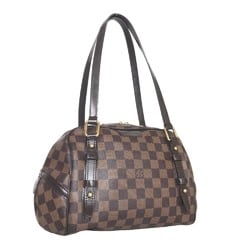 LOUIS VUITTON Louis Vuitton Rivington PM Sling Bag Shoulder Women's Damier Canvas Brown N41157
