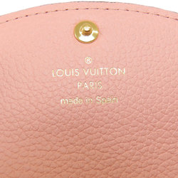 Louis Vuitton M81520 Portomonnaie Rosalie Rose Poodle Wallet/Coin Case Empreinte Women's