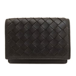 Bottega Veneta Intrecciato Compact Tri-fold Wallet Bi-fold Leather Women's