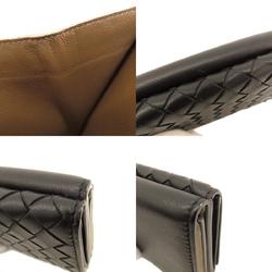 Bottega Veneta Intrecciato Compact Tri-fold Wallet Bi-fold Leather Women's