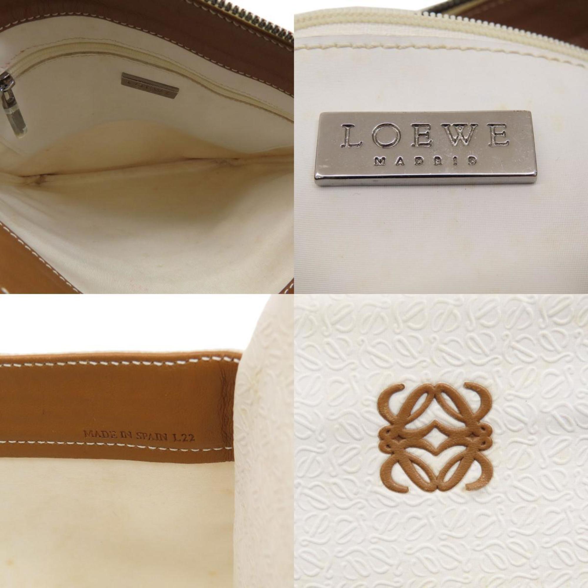 Loewe Long Shoulder Anagram Bag Leather Women's