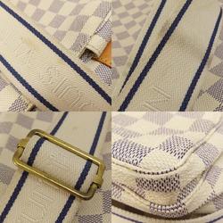 Louis Vuitton N51189 Naviglio Damier Azur Shoulder Bag Canvas Women's