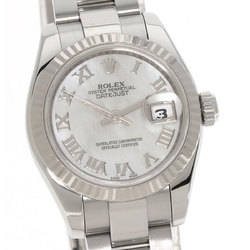 Rolex 179174NR Datejust Watch Stainless Steel SS K18WG Ladies