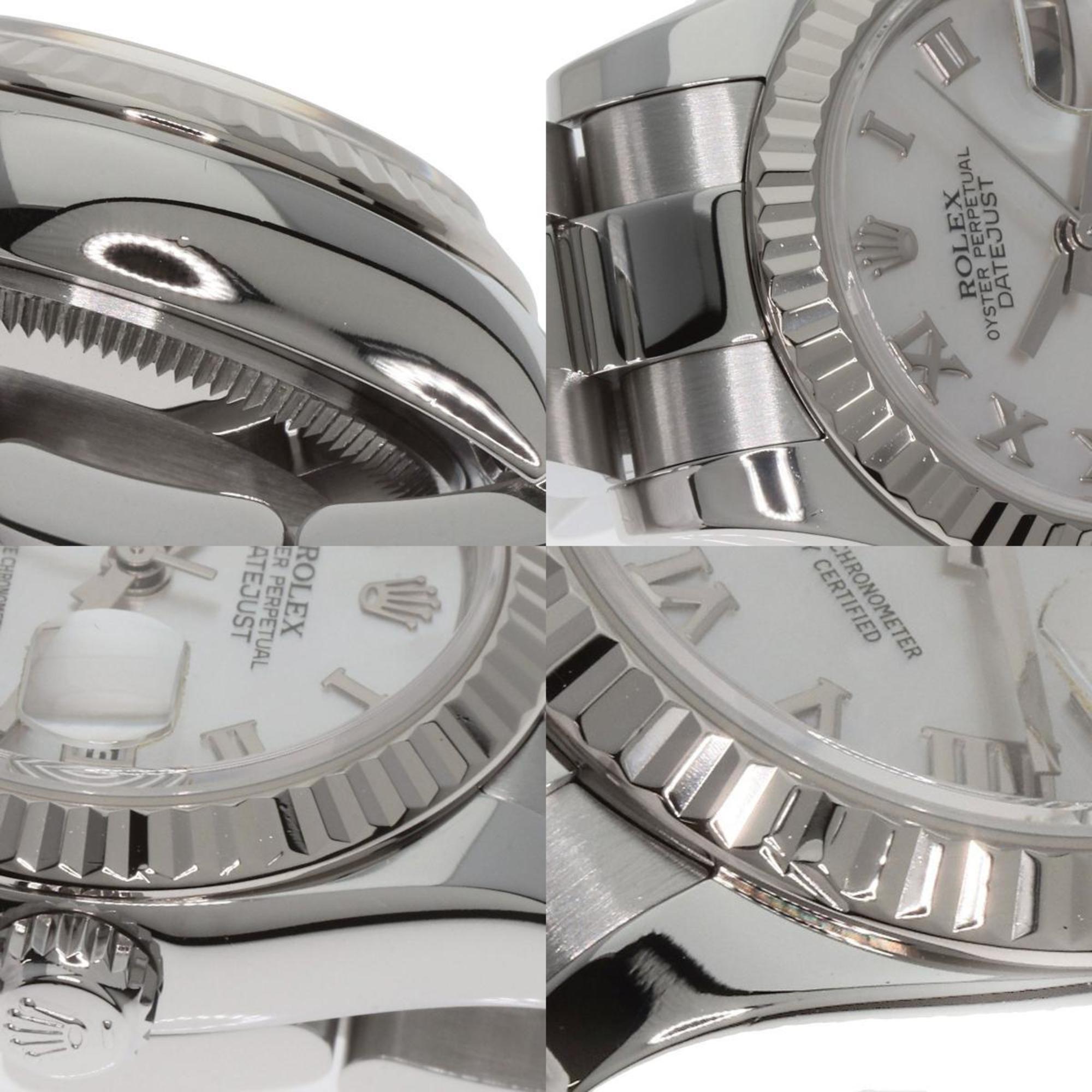 Rolex 179174NR Datejust Watch Stainless Steel SS K18WG Ladies