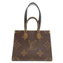 Louis Vuitton M45321 On the Go MM Monogram Giant Tote Bag Reverse Women's