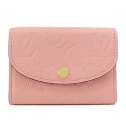 Louis Vuitton M81520 Portomonnaie Rosalie Rose Poodle Bi-fold Wallet Empreinte Women's