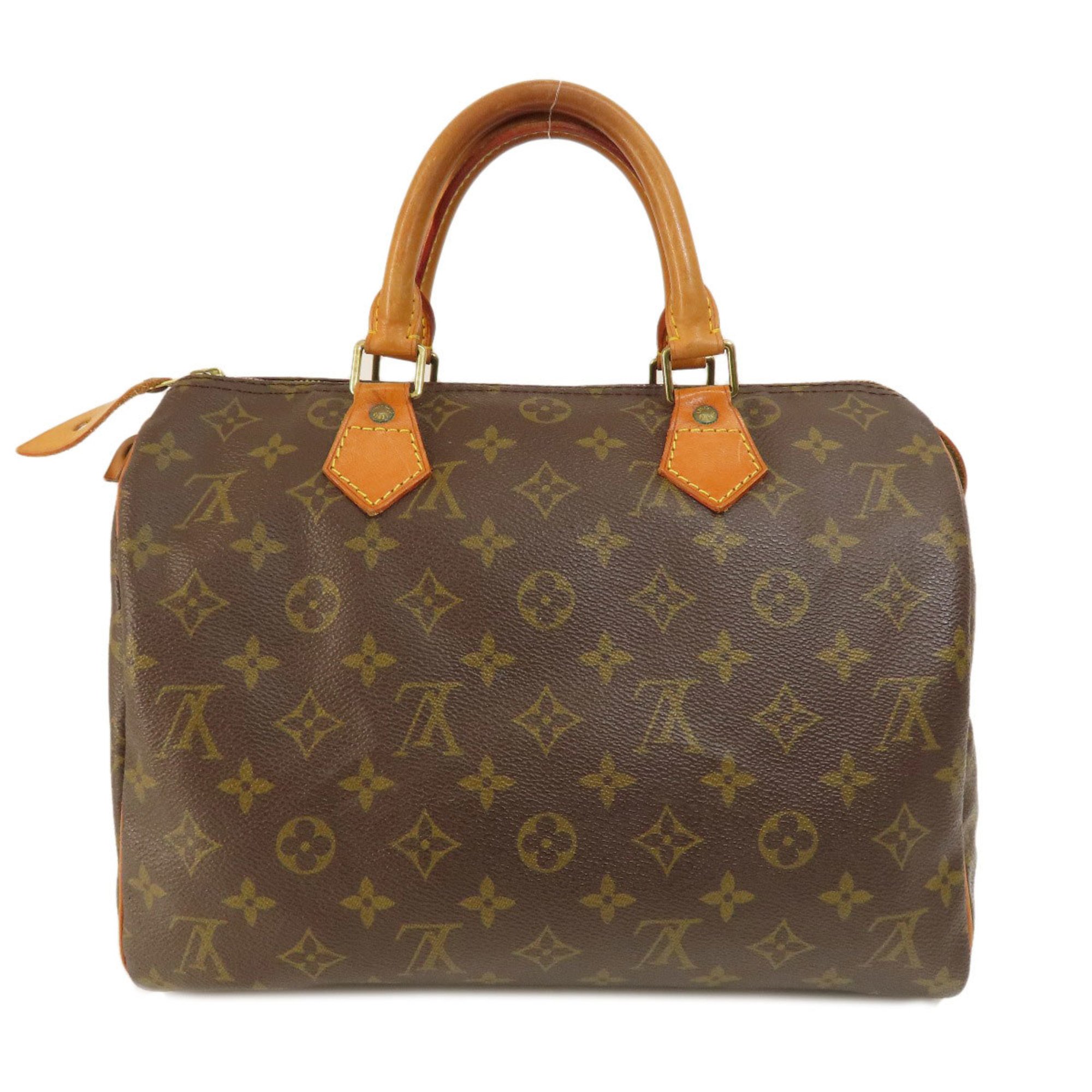 Louis Vuitton M41526 Speedy 30 Monogram Handbag Canvas Women's