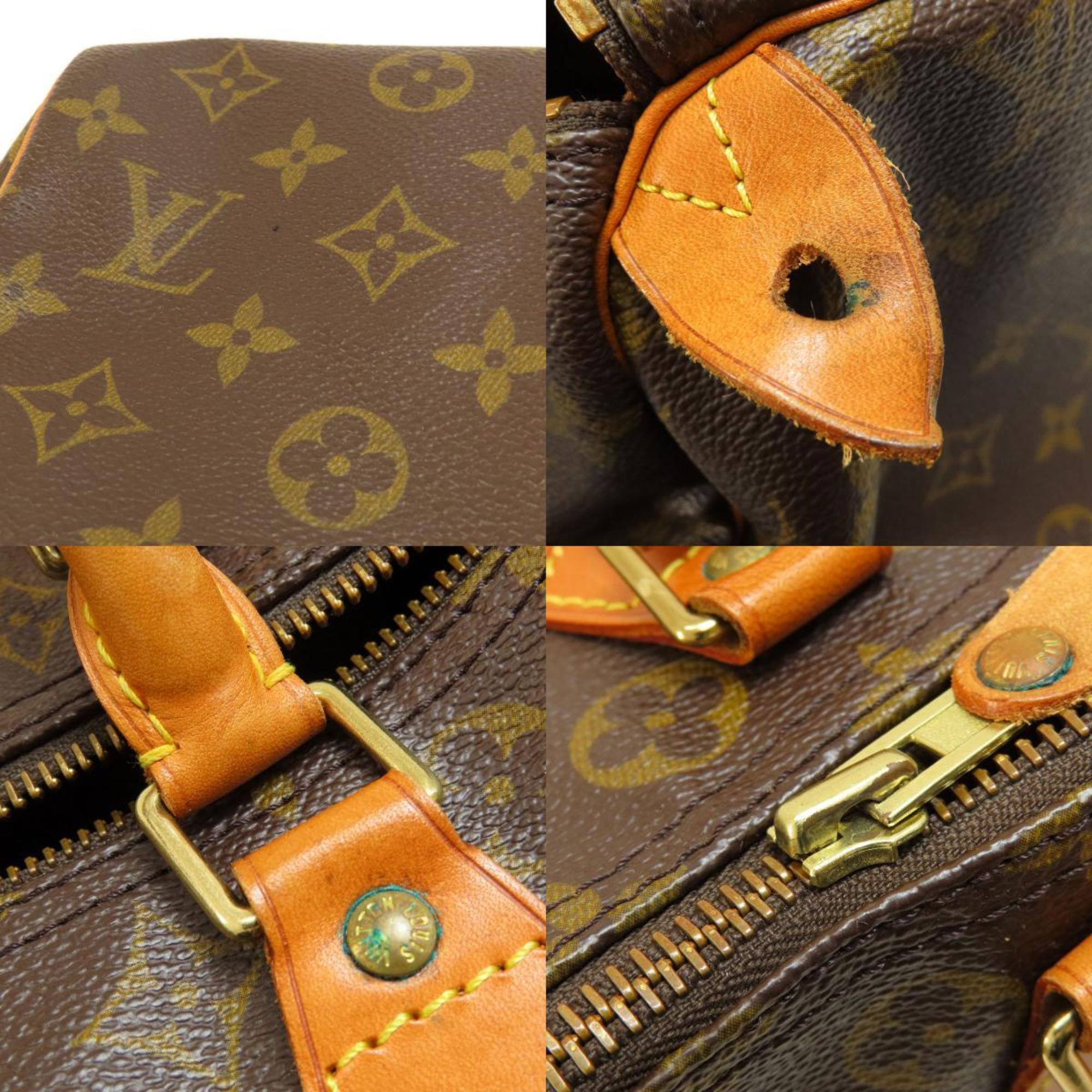 Louis Vuitton M41526 Speedy 30 Monogram Handbag Canvas Women's