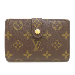 Louis Vuitton M61674 Portefeuille Viennese Monogram Bi-fold Wallet Canvas Women's