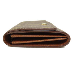 Louis Vuitton M61735 Porto Monnaie Zip Monogram Bi-fold Wallet Canvas Women's