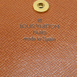 Louis Vuitton M61735 Porto Monnaie Zip Monogram Bi-fold Wallet Canvas Women's