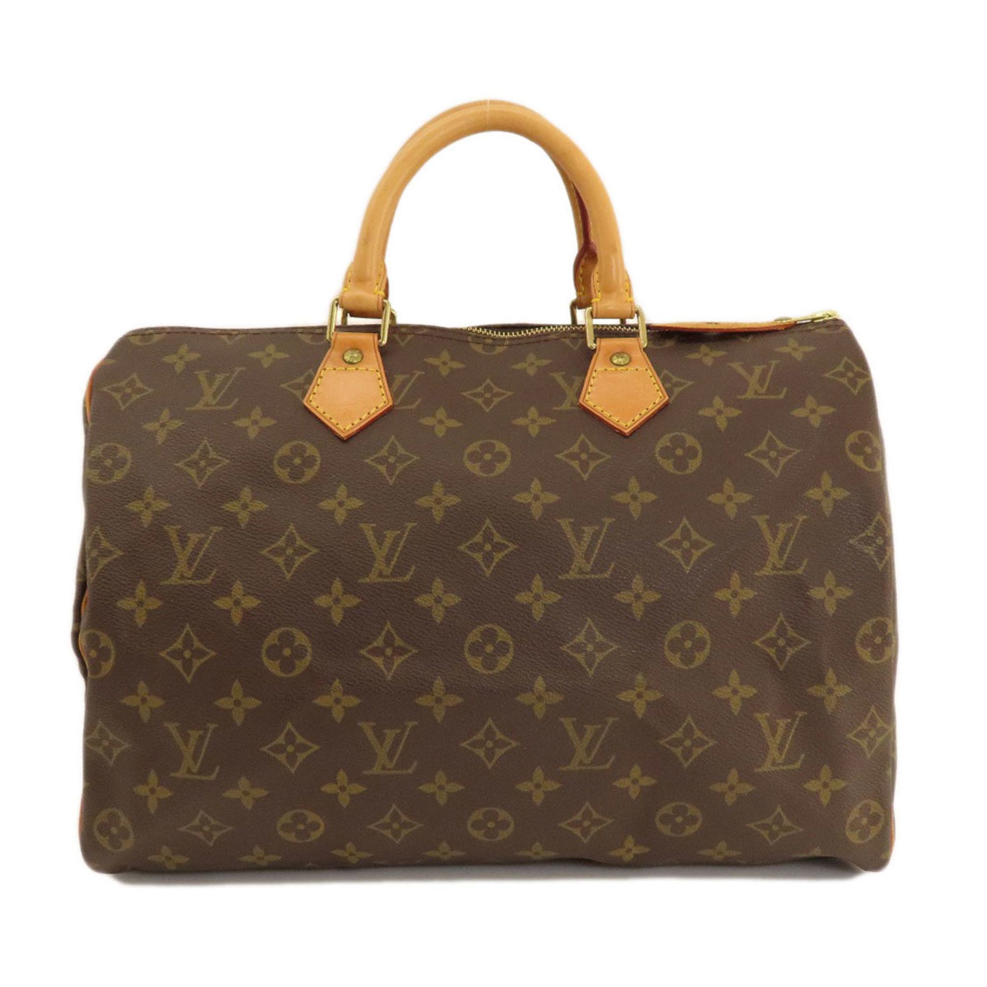 Louis Vuitton M41524 Speedy 35 Monogram Boston Bag Canvas Women's