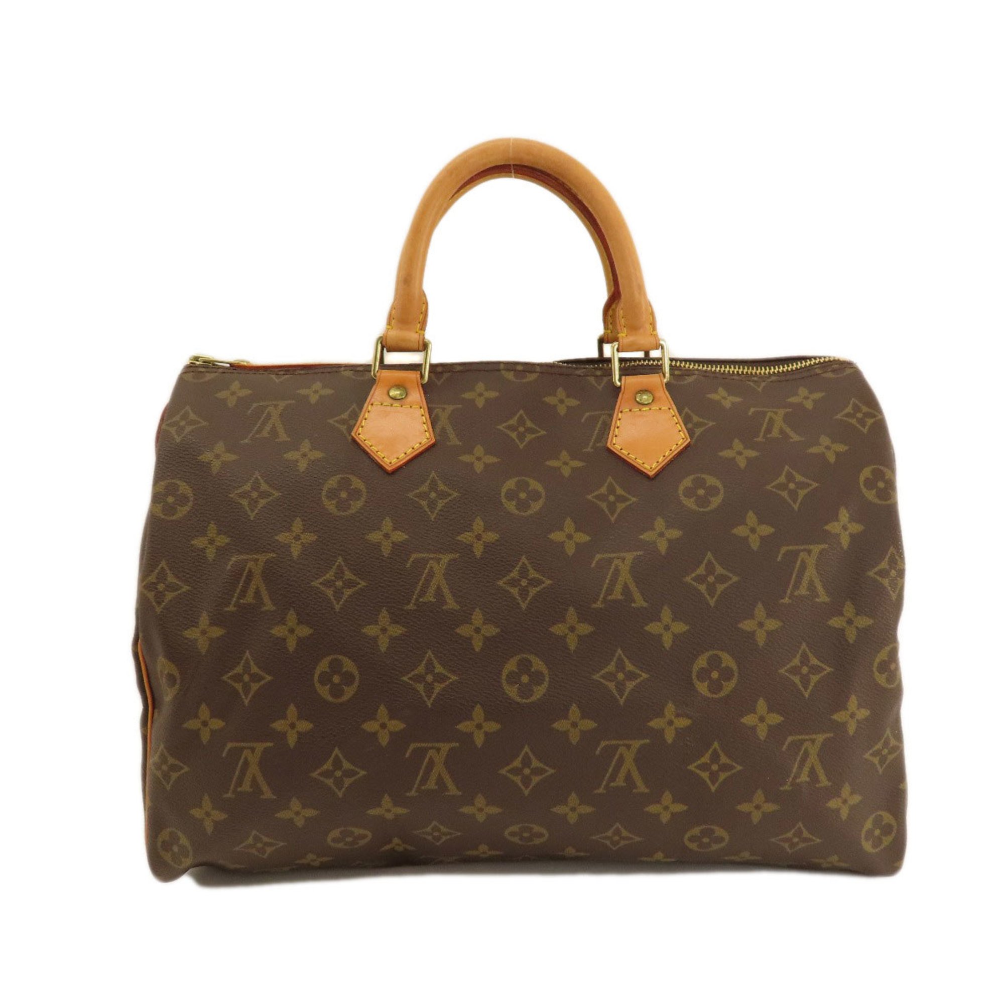 Louis Vuitton M41524 Speedy 35 Monogram Boston Bag Canvas Women's