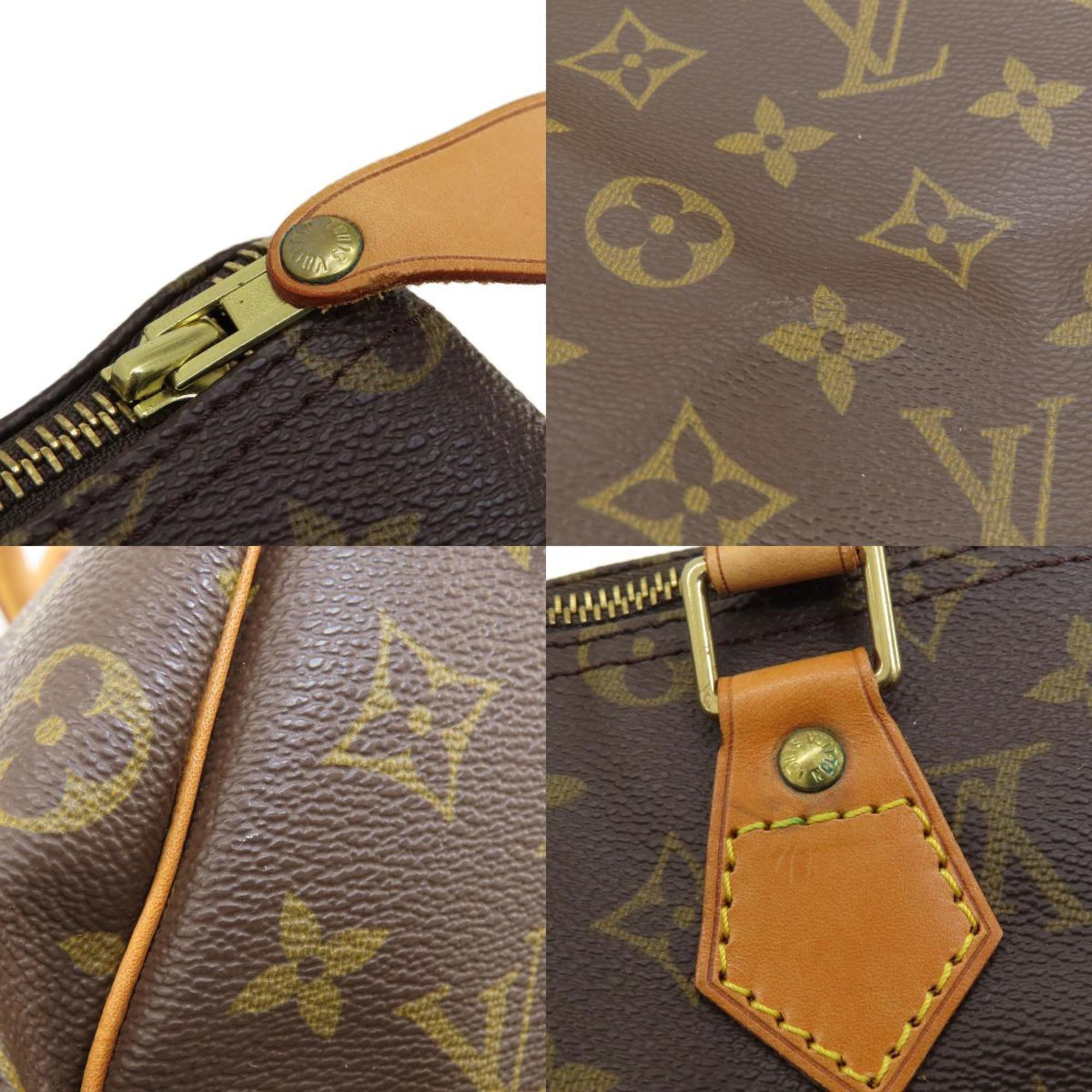 Louis Vuitton M41524 Speedy 35 Monogram Boston Bag Canvas Women's