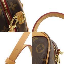 Louis Vuitton M45528 Deauville MINI Monogram Shoulder Bag Canvas Women's