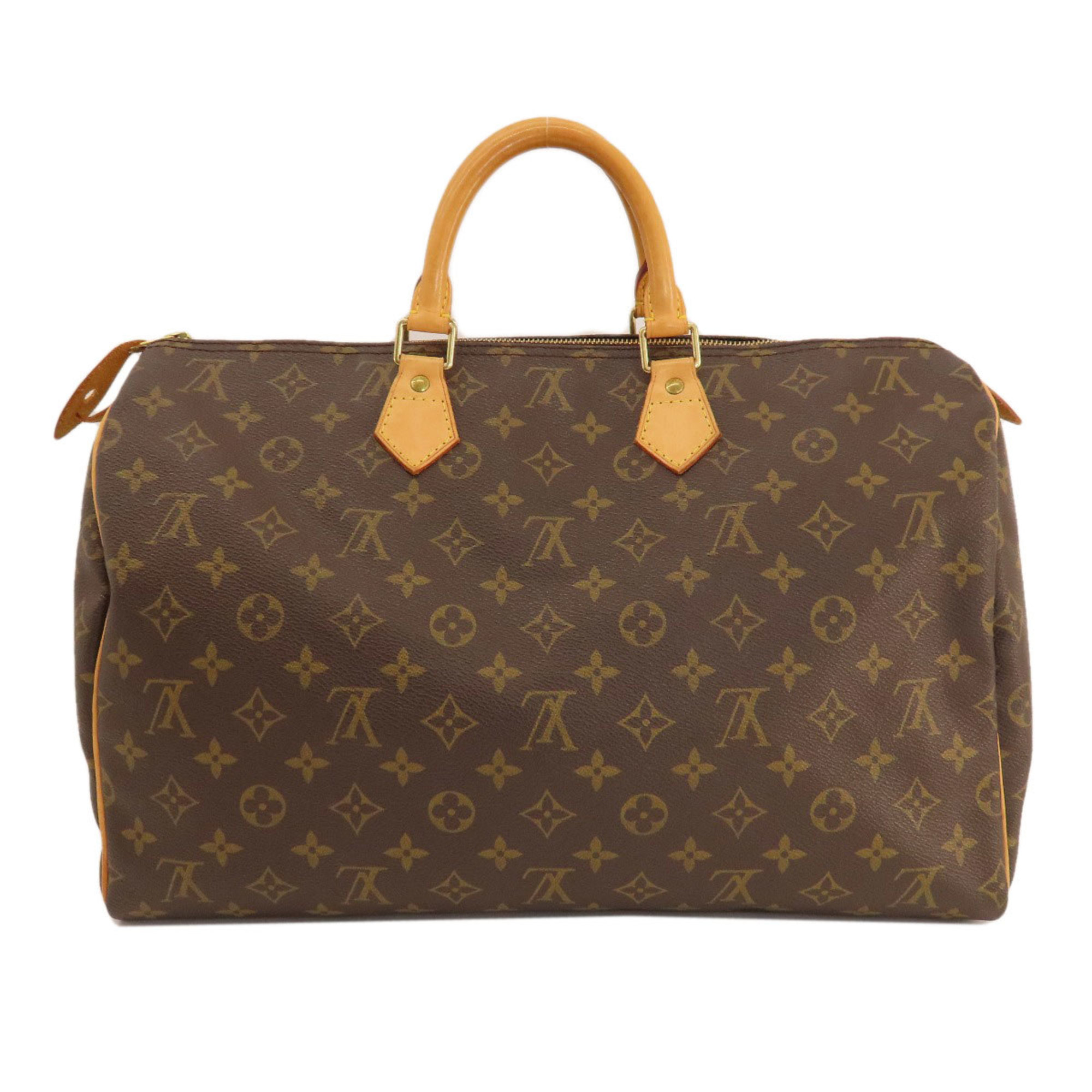 Louis Vuitton M41522 Speedy 40 Monogram Boston Bag Canvas Women's