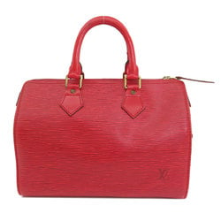 Louis Vuitton M43017 Speedy 25 Castilian Red Boston Bag Epi Leather Women's