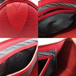 Louis Vuitton M43017 Speedy 25 Castilian Red Boston Bag Epi Leather Women's